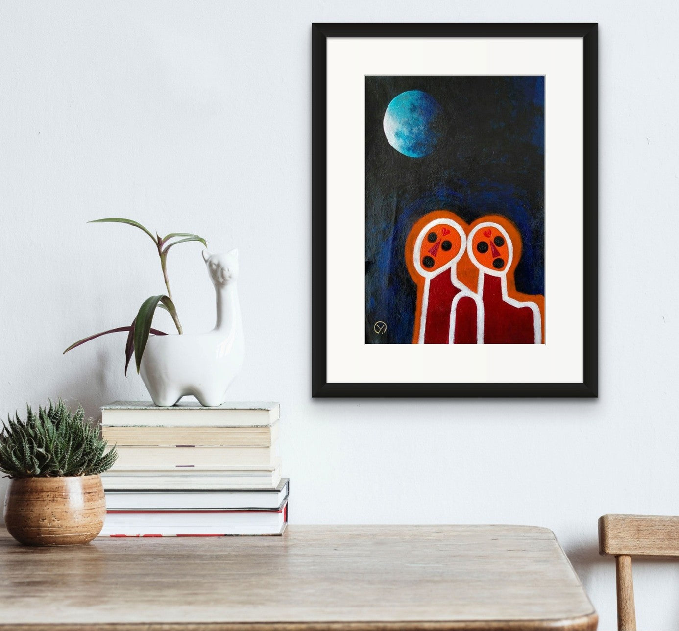 'SUFFER', 2017, acrylic on paper, 30  x 20 cm